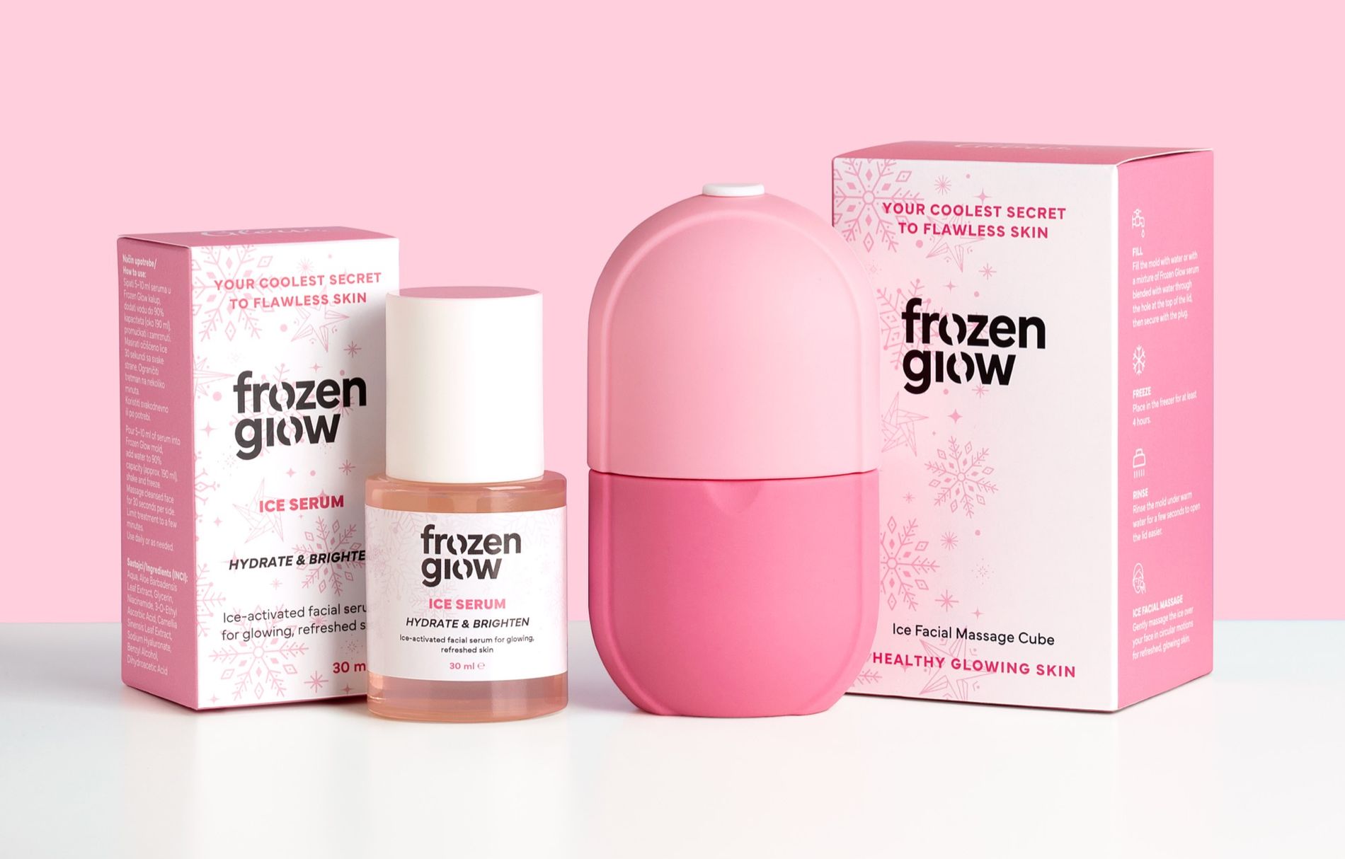 Frozen Glow set za ledenu masažu lica